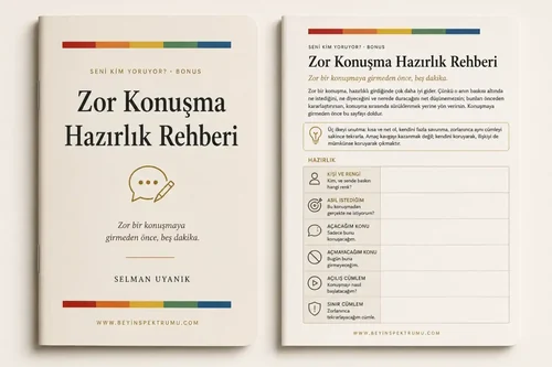 Zor Konuşma Hazırlık Rehberi
